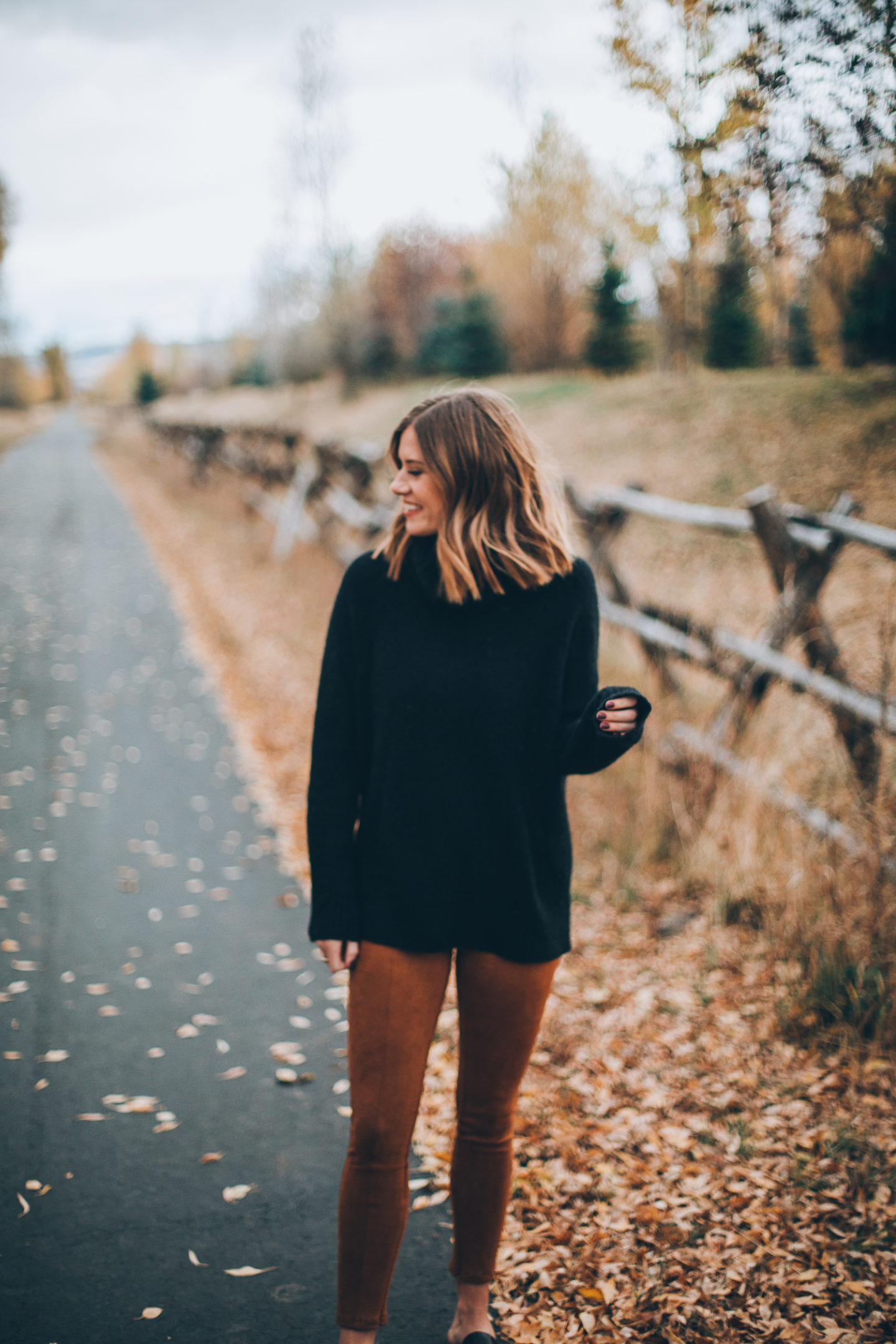 suede leggings women