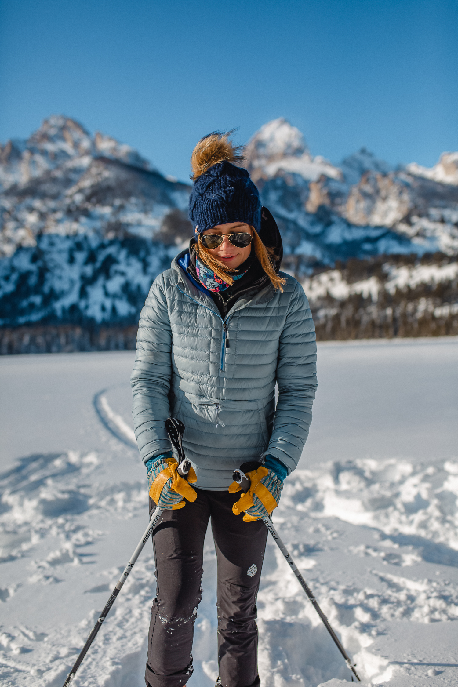 Snowshoeing to Taggart Lake in Grand Teton National Park Wanderlust